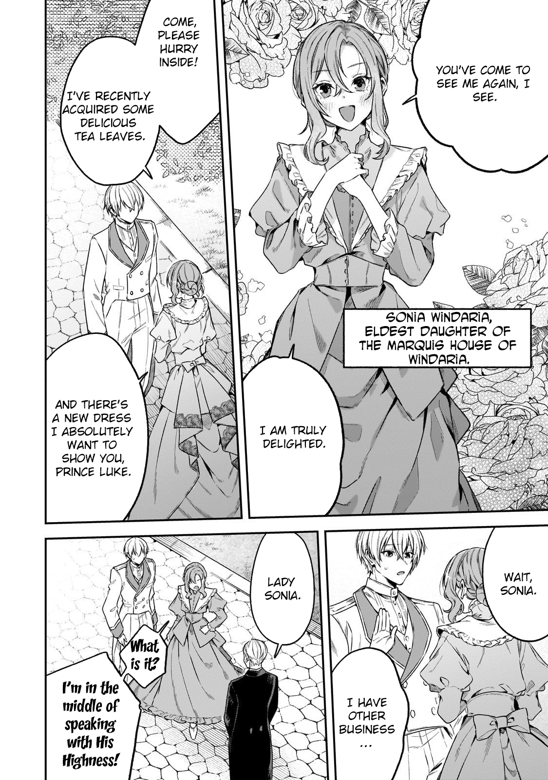 The Marquis Family’s Second Daughter Goes into Hiding. Chapter 3 Page 4